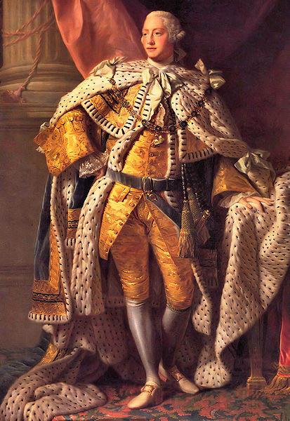 Allan Ramsay King George III Norge oil painting art